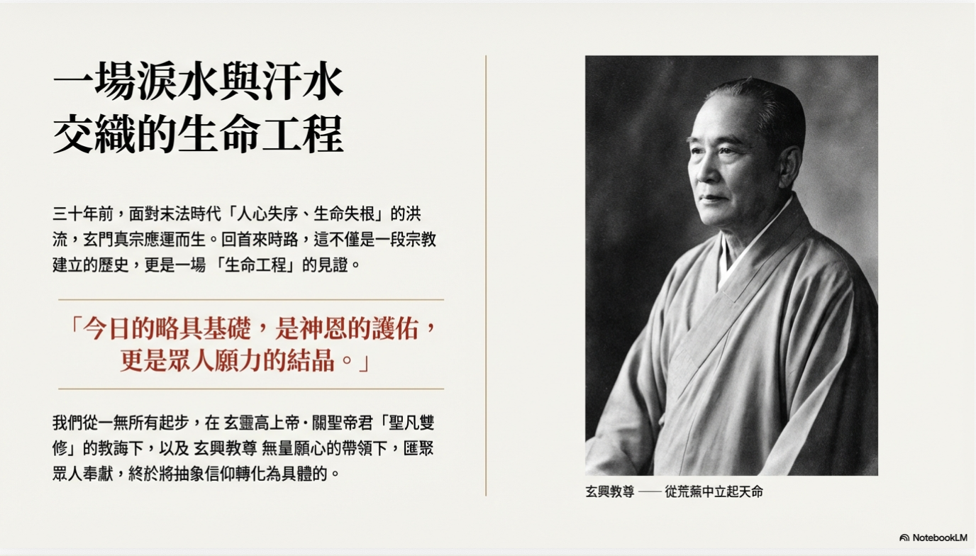 淬鍊與圓融—從一無所有到萬世之準